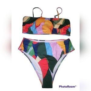 2 Piece Bathing Suit Size Large